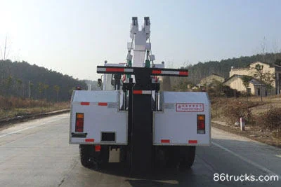 Dongfeng Commercial Vehicle 153 série 190 ch 4X2(6 roues) camion de dépannage (marque Chusheng) Extérieur (2) | 86Trucks