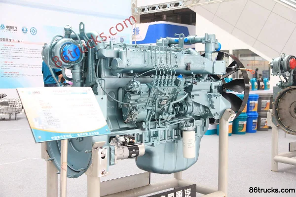 Sinotruk HW9511013M 336 ch 10L China III moteur diesel Extérieur (2) | 86Trucks