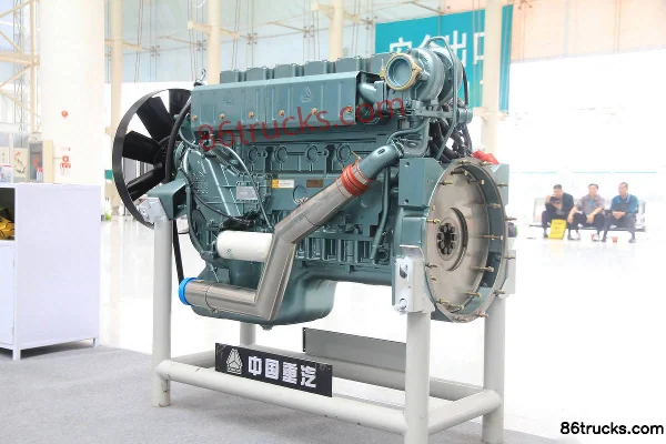 Sinotruk HW9609013B 380 ch 10L China III moteur diesel Extérieur (2) | 86Trucks