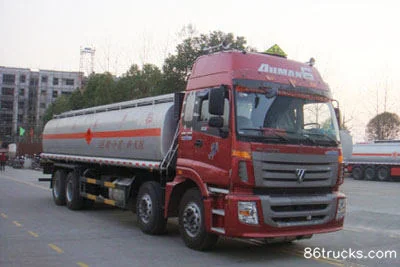 Foton Auman 6 Series 336 hp 8X4(12 wheels) Chemical Liquid Transport Truck (Chusheng Brand) Exterior