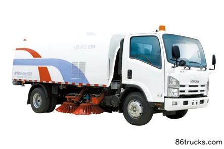 Qingling 700P 175 hp 4X2(6 wheels) Sweeper Truck (Fulong Continental) Exterior