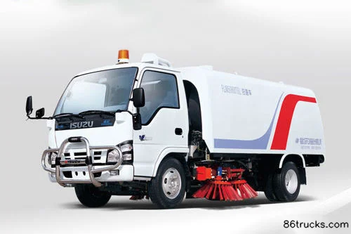 FULONGMA FULONGMA Qingling chassis sweeper truck