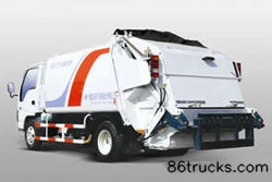Qingling Isuzu 130hp 4X2(6 wheels) Garbage Truck (Fulong Continental) Exterior (3) | 86Trucks