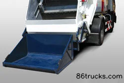Dongfeng 153 Series 185hp 4X2(6 wheels) Garbage Truck (Fulong Continental) Cab (2) | 86Trucks