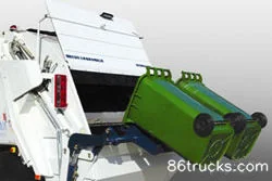 Dongfeng 153 Series 185hp 4X2(6 wheels) Garbage Truck (Fulong Continental) Cab (1) | 86Trucks