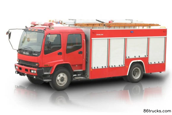 ZOOMLION ZOOMLION Qingling chassis fire truck