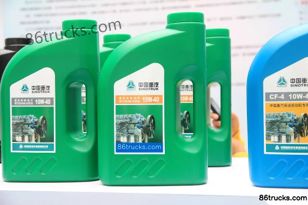 Sinotruk Gas Engine Oil 15W-40 4L Exterior