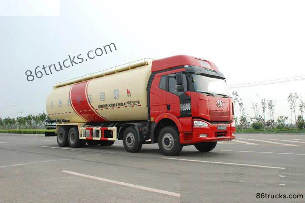 FAW Jiefang FAW Jiefang J6P Heavy Truck powder tank truck