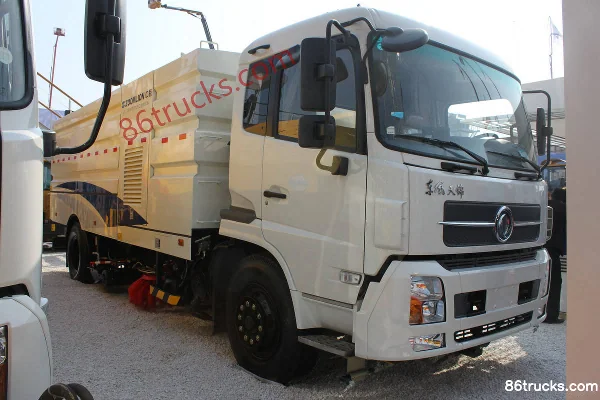 Dongfeng Commercial Vehicle Tianjin 185hp 4X2(6 wheels) Sweeper Truck (Zoomlion) Exterior (2) | 86Trucks