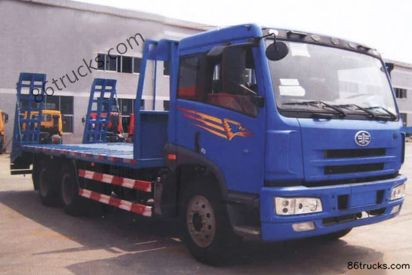 FAW Jiefang Hanwei(J5M) 260hp 6X4(10 wheels) Flatbed Truck (Shaoye brand) Exterior