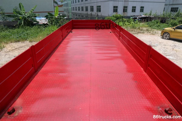 Sanhuan Shitong Haolong Comfort Edition 300hp 8X2(10 wheels) 8.7m Flatbed Cargo Truck (China VI) (8-speed) Body (1) | 86Trucks