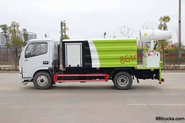 Dongfeng Duolika D6 95 ch 4X2(6 roues) camion anti-poussière multifonction (marque Zhongjie) Extérieur (2) | 86Trucks