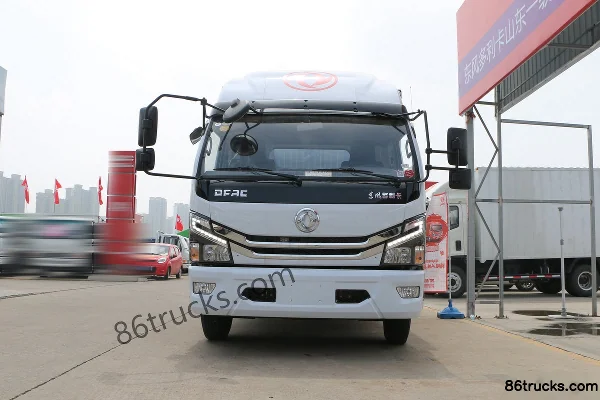 Dongfeng Duolika D6 102hp 4X2(6 wheels) 4.05m gas cylinder transport truck (Jiangte brand) Exterior