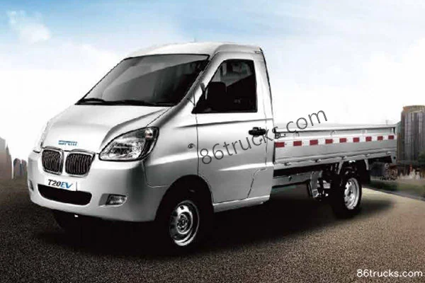 SRM Xinyuan T20EV Comfort 2.1T 2.7m Single Row Pure Electric Flatbed Mini Truck (SRM Badge) 35.04kWh 4X2(6 wheels) Exter