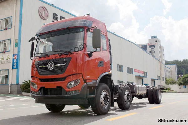 Dongfeng Commercial Vehicle Tianjin KR Édition Élite 260 ch 6X2(8 roues) 7,7 m Camion porteur à ridelles (toit plat double couchette) Extéri