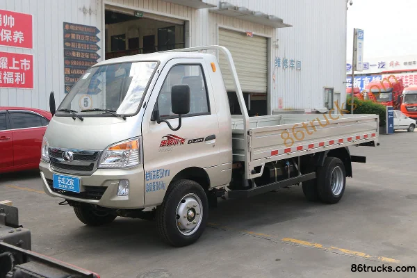 BAIC Heibao H3 90hp 4X2(6 wheels) 3.7m Single Row Flatbed Micro Truck Exterior (3) | 86Trucks