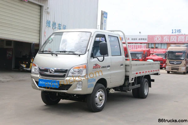 Beiqi Heibao H3 90 ch camion porteur à ridelles double cabine 3,1 m (Mengwo 5 vitesses) 4X2(6 roues) Extérieur (3) | 86Trucks