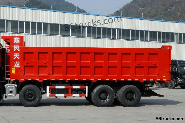 Dongfeng Commercial Vehicle Tianlong KC Heavy Truck 420 hp 8X4(12 wheels) 8m Dump Truck (High Roof) Chassis (1) | 86Trucks