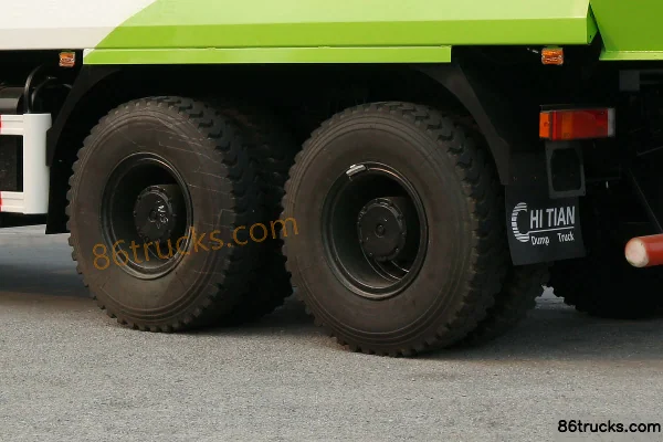 Dongfeng Commercial Vehicle Tianlong KC tracteur routier 420 ch 6X4(10 roues) 5,8 m camion benne Châssis (3) | 86Trucks