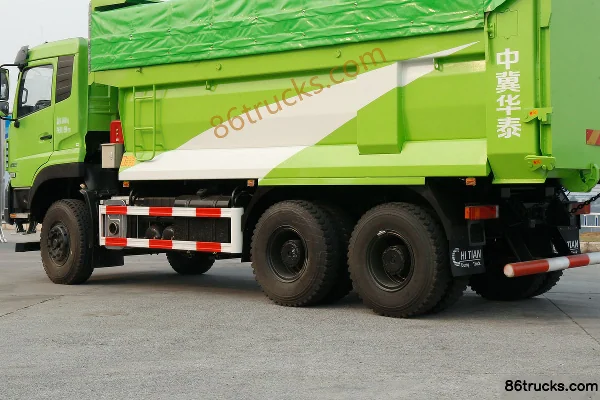 Dongfeng Commercial Vehicle Tianlong KC tracteur routier 420 ch 6X4(10 roues) 5,8 m camion benne Châssis (1) | 86Trucks