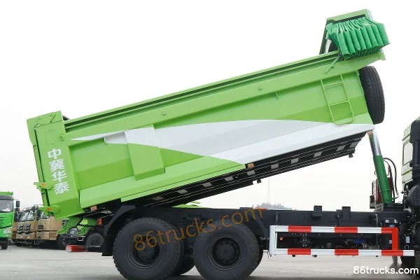 Dongfeng Commercial Vehicle Tianlong KC tracteur routier 420 ch 6X4(10 roues) 5,8 m camion benne Châssis (3) | 86Trucks