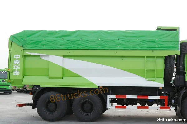 Dongfeng Commercial Vehicle Tianlong KC tracteur routier 420 ch 6X4(10 roues) 5,8 m camion benne Châssis (2) | 86Trucks