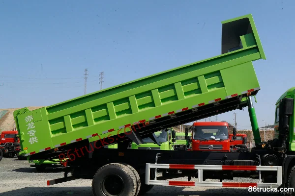 Dongfeng Commercial Vehicle Tianjin camion lourd 240 ch 4X2(6 roues) camion benne 5,7 m (pont arrière 485) Châssis (2) | 86Trucks