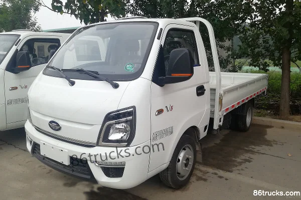Tangjun Ouling V5 Series 129hp 4X2(6 wheels) 3.61m Single Row Flatbed Light Truck (China VI) Exterior (3) | 86Trucks