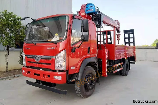 Sanhuan Shitong T3 Chuangke 160hp 4X2(6 wheels) truck-mounted crane Exterior (3) | 86Trucks