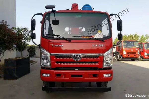 Sanhuan Shitong T3 Chuangke 160hp 4X2(6 wheels) truck-mounted crane Exterior (2) | 86Trucks