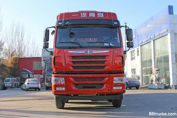 FAW Jiefang Qingdao HanV 260hp 8X2(10 wheels) 9.5m Miscellaneous Dangerous Goods Van Truck Exterior