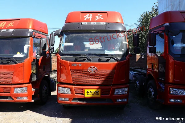 FAW Jiefang J6L medium truck 260 hp 6X2(8 wheels) 7.7m flatbed cargo truck (China VI) Exterior (2) | 86Trucks