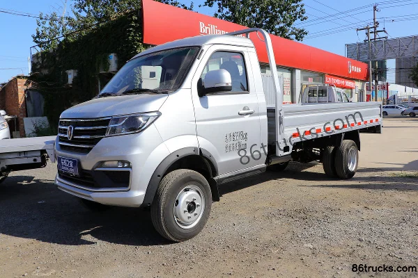 Jinbei T5L 2024 Comfort 1.6L 123 ch 4X2(6 roues) essence 3,6 m micro camion à ridelles, cabine simple Extérieur (3) | 86Trucks
