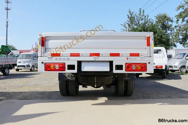 Jinbei T5L 2024 Comfort 1.6L 123 ch 4X2(6 roues) essence 3,6 m micro camion à ridelles, cabine simple Carrosserie (3) | 86Trucks