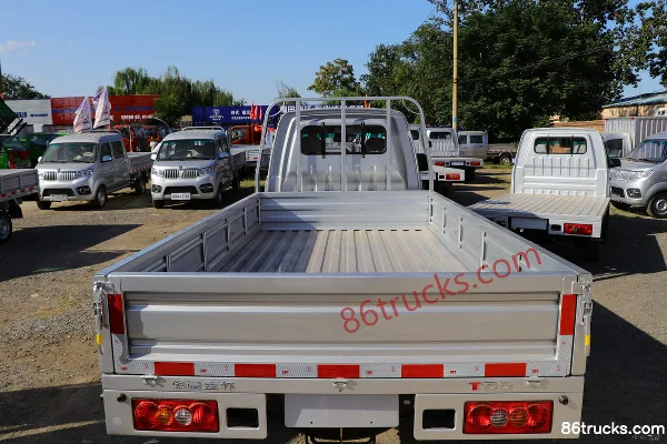 Jinbei T5L 2024 Comfort 1.6L 123 ch 4X2(6 roues) essence 3,6 m micro camion à ridelles, cabine simple Carrosserie (2) | 86Trucks