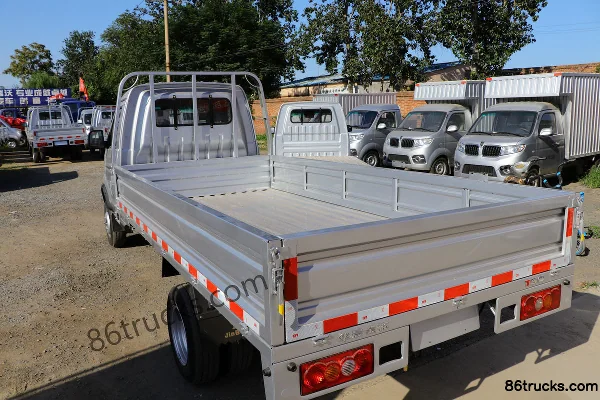 Jinbei T5L 2024 Comfort 1.6L 123 ch 4X2(6 roues) essence 3,6 m micro camion à ridelles, cabine simple Carrosserie (1) | 86Trucks