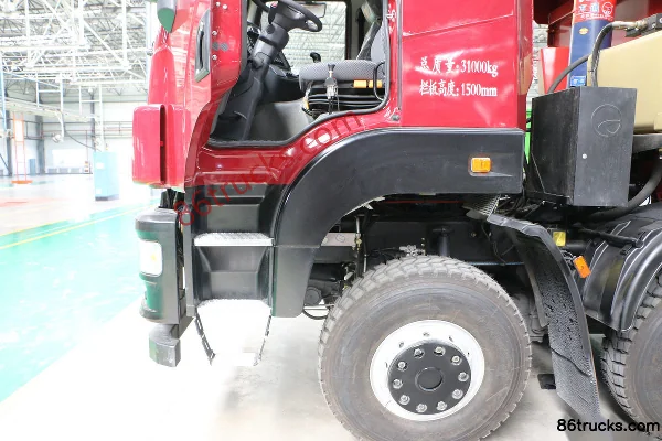 Changzheng Auto 400hp 8X8(12 wheels) Dump Truck Cab (2) | 86Trucks