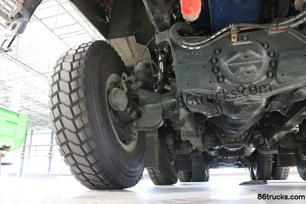 Changzheng Auto 400hp 8X8(12 wheels) Dump Truck Chassis (2) | 86Trucks