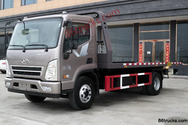 Hyundai Commercial Vehicle (formerly Sichuan Hyundai) ShengTu 154hp 4X2(6 wheels) Wrecker (Chusheng Brand) Exterior (2) | 86Trucks