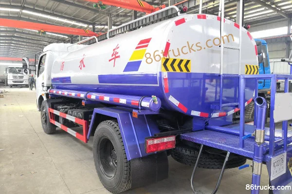 Dongfeng Furika 130 ch 4X2(6 roues) camion citerne d'arrosage (marque Chusheng) Extérieur (3) | 86Trucks