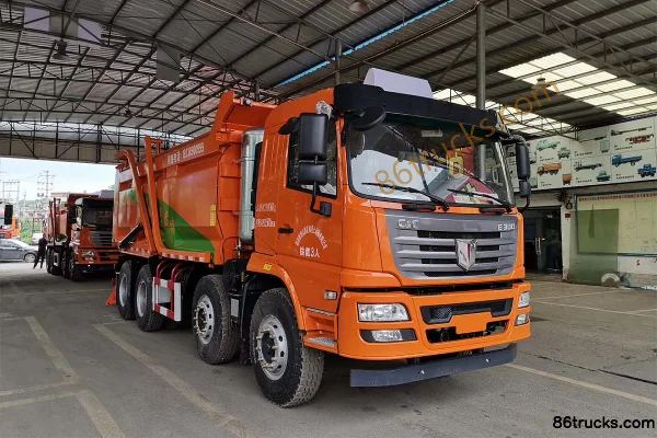 Union Truck E300 heavy truck 300 hp 8X4(12 wheels) 6.8m dump truck Exterior (2) | 86Trucks