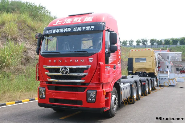SAIC Hongyan Genlyon C6-M PLUS Standard Load Engineering Edition 460hp 6X4(10 wheels) Tractor Truck (China VI) (Short Wheelbase) (Axle Ratio