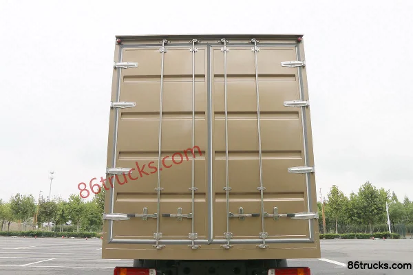 Foton Aoling Big Horn 220hp 4X2(6 wheels) 6.8m semi-sleeper box cargo truck (China VI) Body (1) | 86Trucks