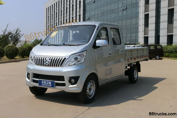 Ankai Xingka L2 Series 1.6L Standard 122 hp 4X2(6 wheels) Gasoline 2.52m Double Row Flatbed Light Truck (China VI) Exterior (3) | 86Trucks