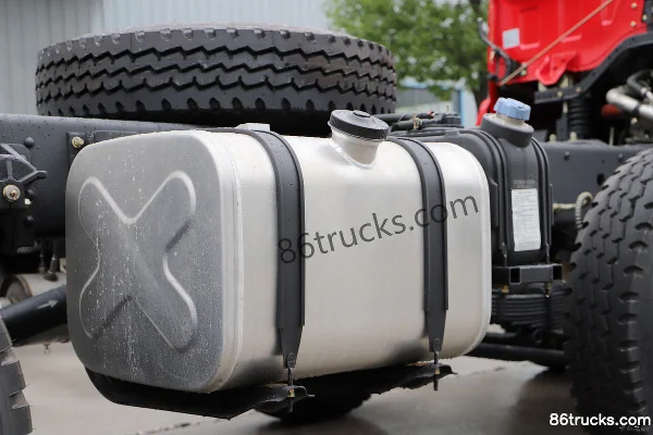 FAW Linghe 220hp 6X2(8 wheels) 4.8m Dump Truck Chassis (2) | 86Trucks