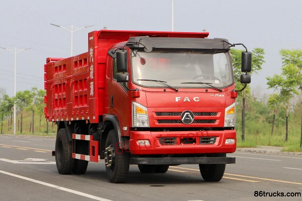 FAW Linghe 160 hp 4X2(6 wheels) 4.2m Dump Truck Exterior
