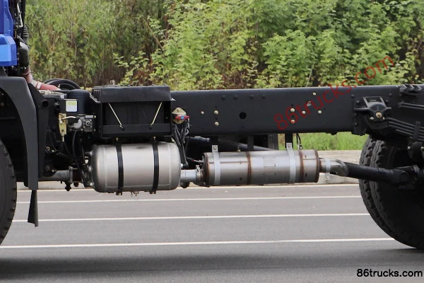 FAW Linghe 160hp 4X2(6 wheels) 4.5m Dump Truck Chassis (2) | 86Trucks