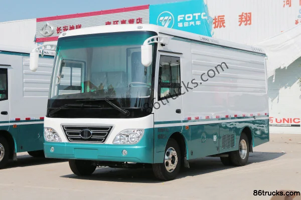 Mudan Zhongba High-End Edition 132hp van truck Exterior (3) | 86Trucks