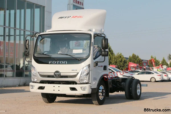 Foton Aoling New Jiyun Lightweight Edition 156 hp 4X2(6 wheels) 4.18 m single-row stake truck Exterior (3) | 86Trucks