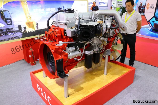 Shanghai Hino P11C-WD 380 ch 11L China V moteur diesel Extérieur (3) | 86Trucks